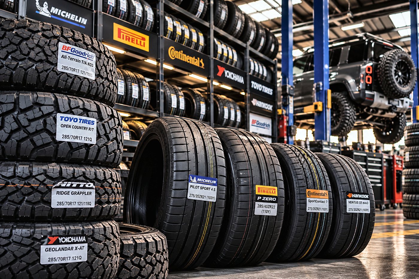 Car & 4x4 Tyres